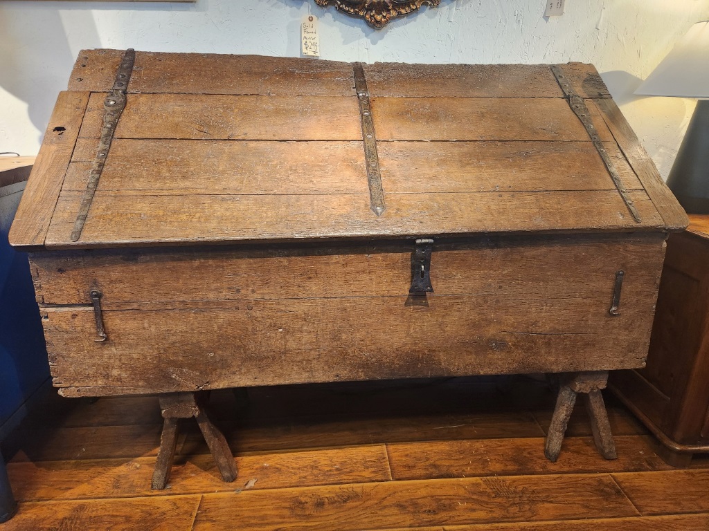 Antique French Grain Bin Kudzu Antiques